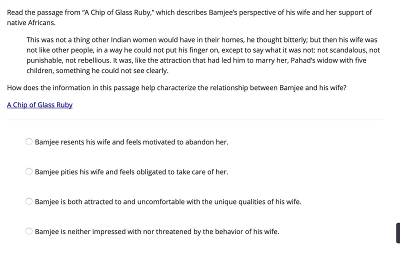 7) Please help, how does the information in this passage help characterize the relationship-example-1