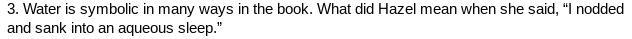 What does "I nodded and sank into an aqueous sleep" mean?-example-1