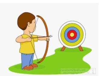 What is your interpretation of the picture? What does the target board mean relative-example-1