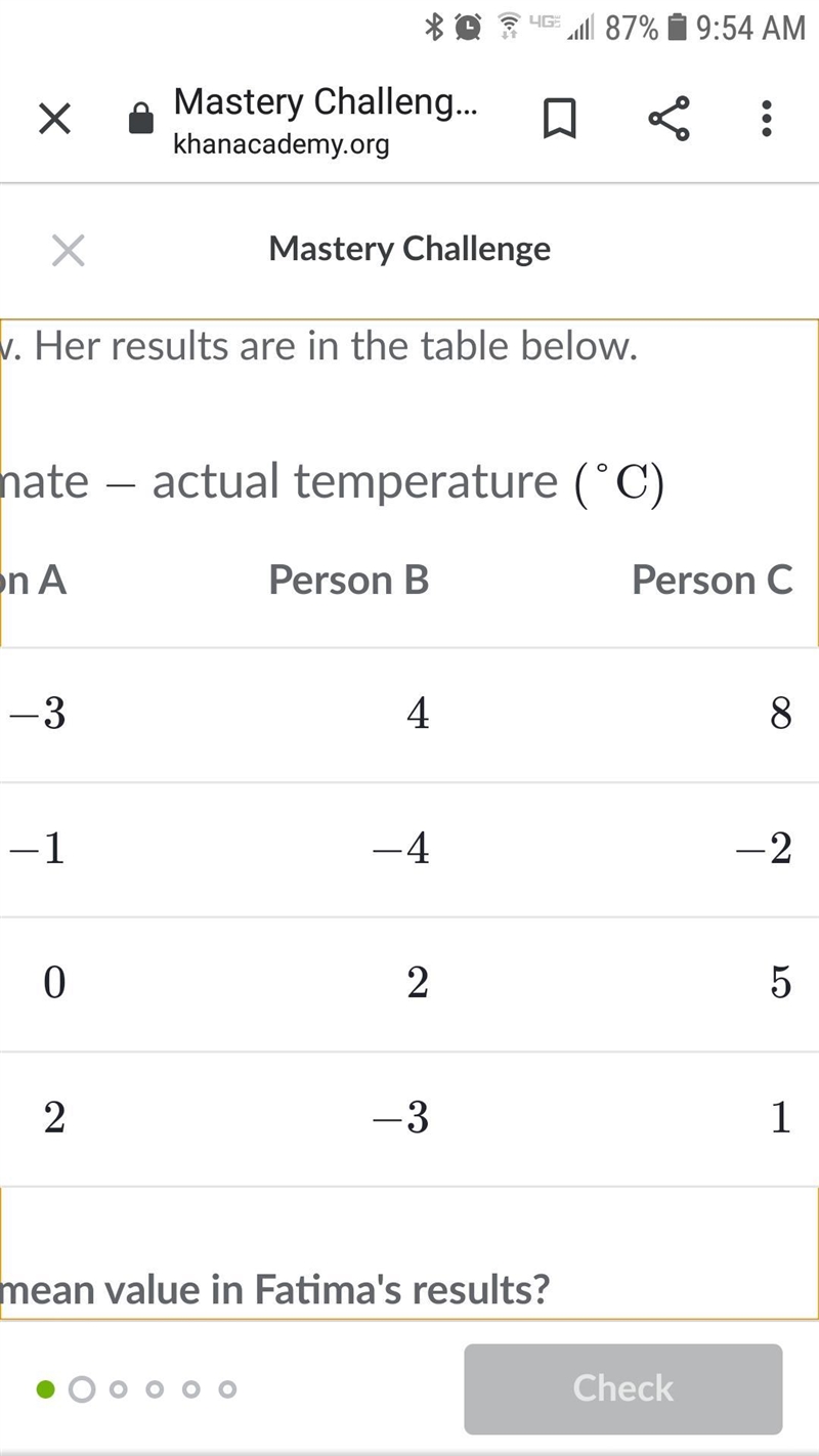 Fatima conducts in experiment where she asked people to estimate the temperature of-example-1