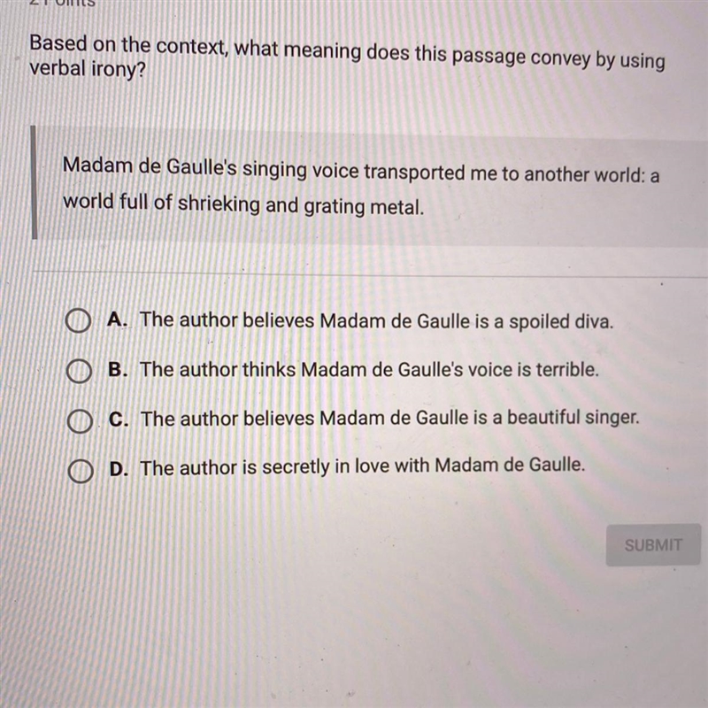 HELP!!! Please, it says Based on the context,what meaning does this passage convey-example-1