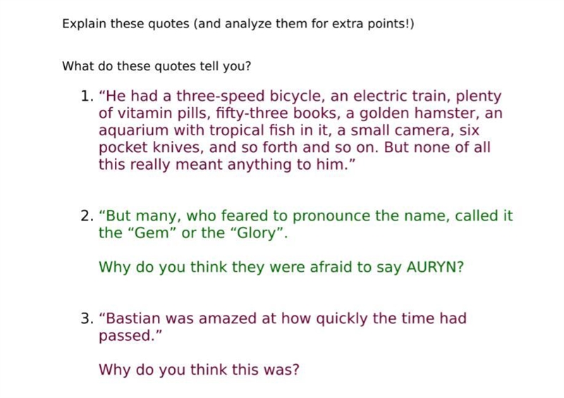 Explain the quotes and analyze them pleaseeeeeee-example-1