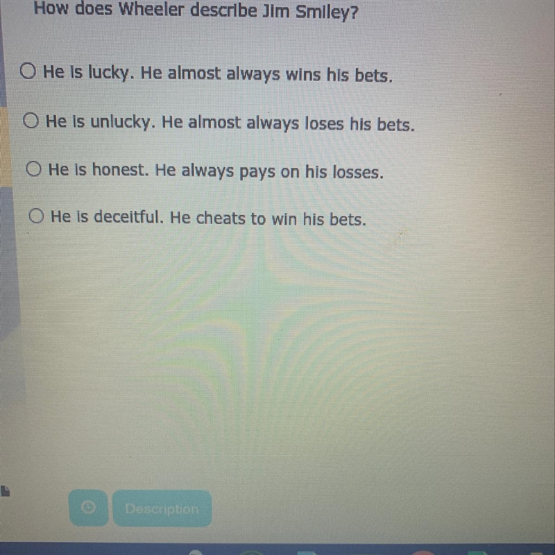 How does Wheeler describe Jim smiley-example-1