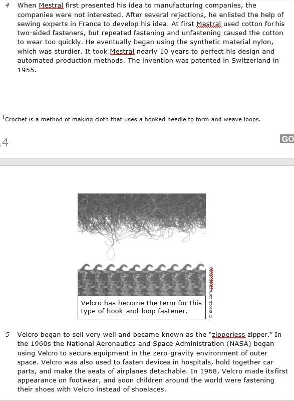 The photographs in the article Natural inspiration help the reader understand the-example-2