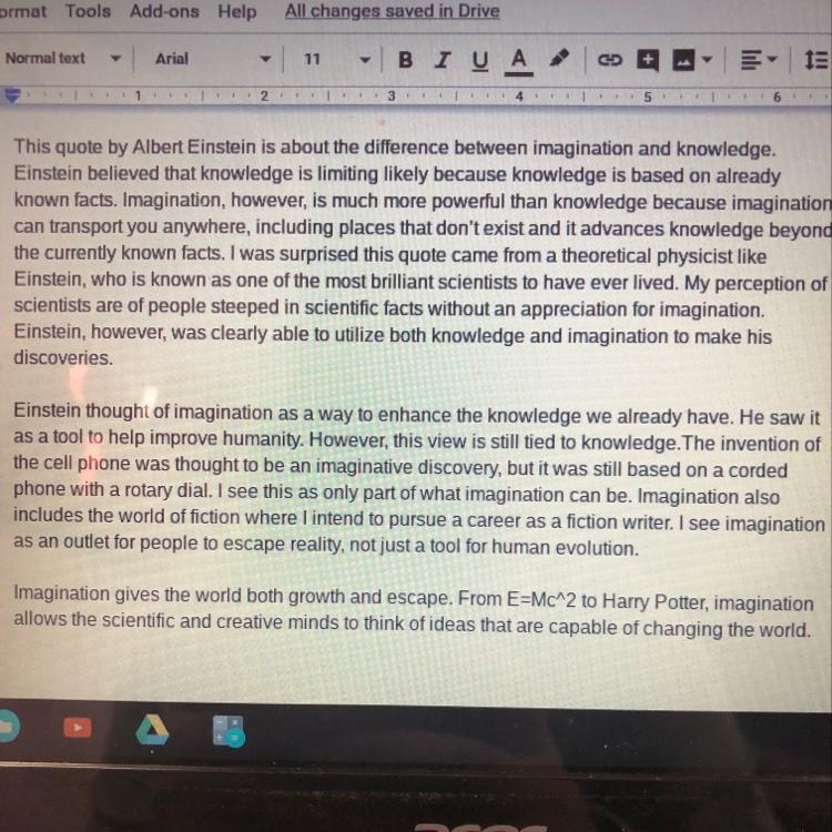 Please help!! I need a good ending to this analyzation of a quote and I don’t know-example-1