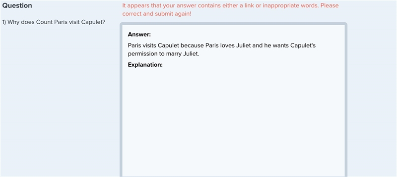 1) Why does Count Paris visit Capulet?-example-1