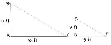 What is the difference between congruence and similarity? Compare these two examples-example-2