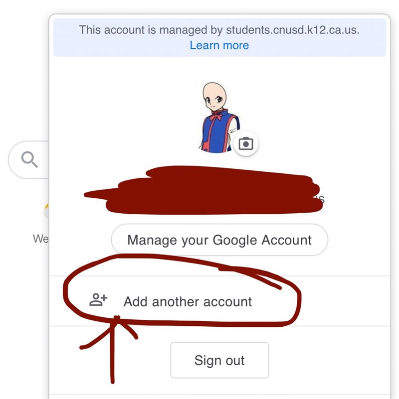 How do I add a google account-example-1