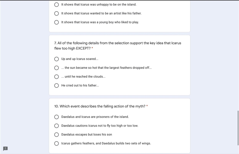 Are they correct if not put the number of the question then the correct answer-example-5