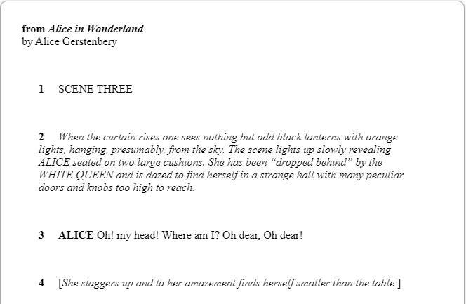 Which word best describes the White Rabbit in the excerpt? A) surprised B) scared-example-1