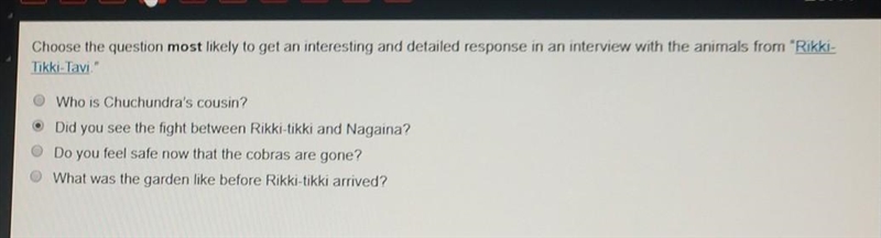 Choose the question most likely to get an interesting and detailed response in an-example-1