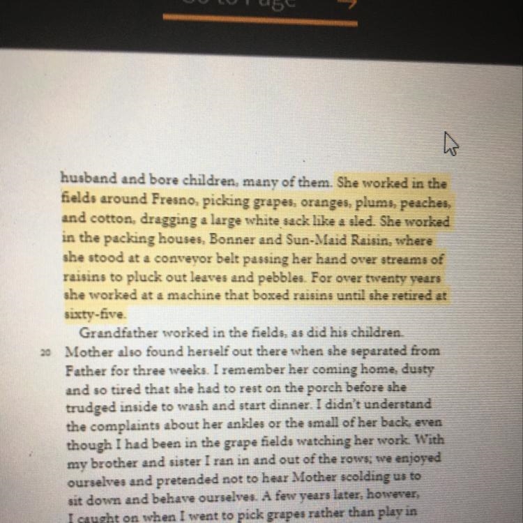 Lines 11–18: What key concept does Soto develop? How do the sentences in these lines-example-1