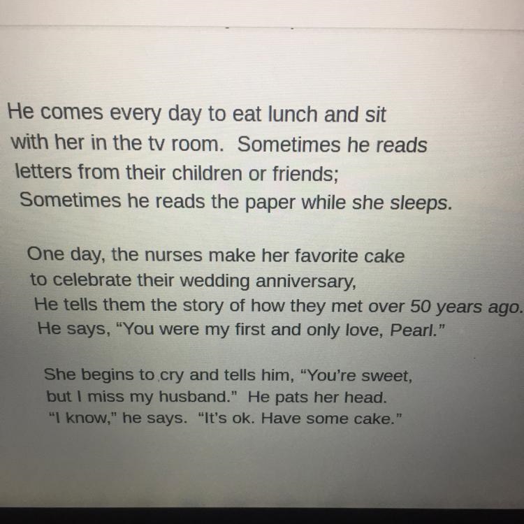 HURRY!! Using the poem, "The Husband" answer the following questions: Based-example-1