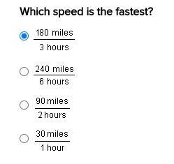 Please answer. Which speed is the fastest?-example-1