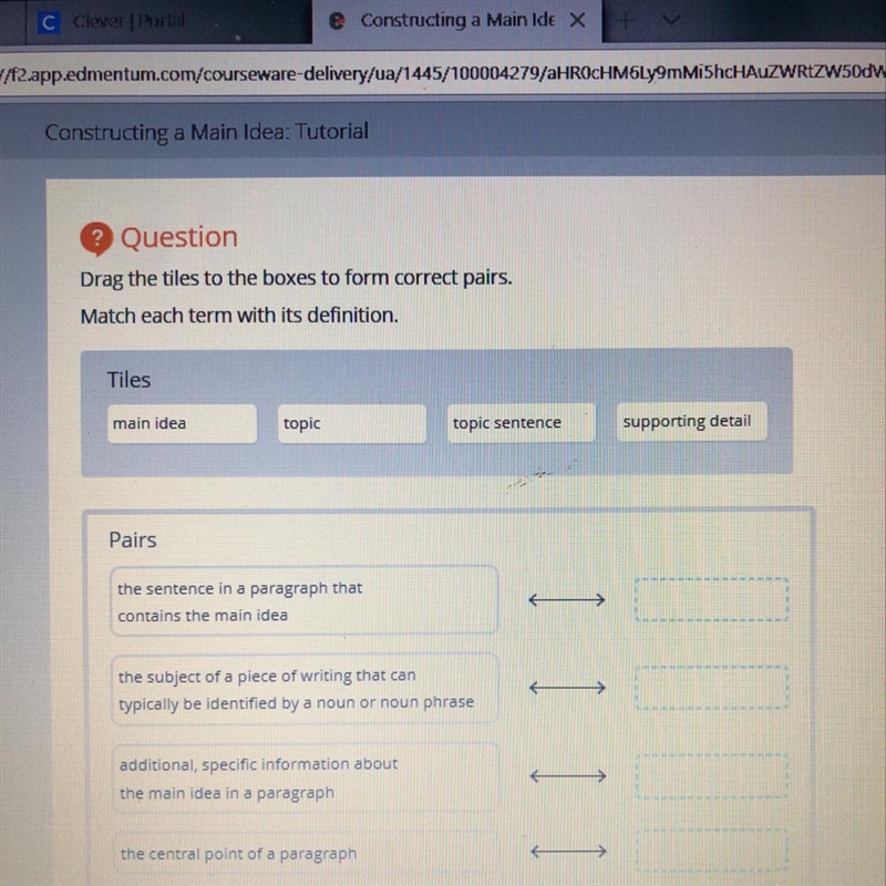 Match each term with its defeniton. Yall!! I need help pls-example-1