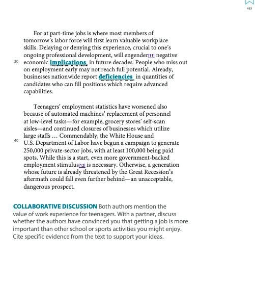 1. Lines 1-10: What is the author’s claim (the writer’s position on an issue or problem-example-2