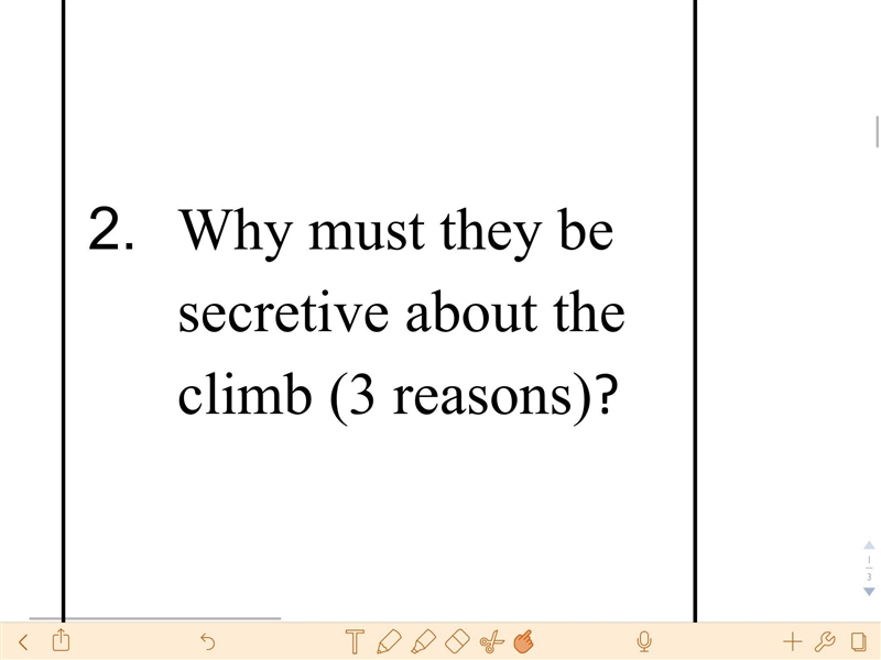 Please answer due in 2 hours!!! Worth 20 points about a book named peak-example-1