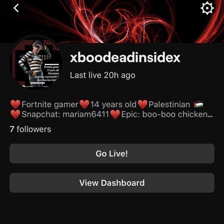 Everyone go check my twitch out and follow please imma go live in a bit but follow-example-1