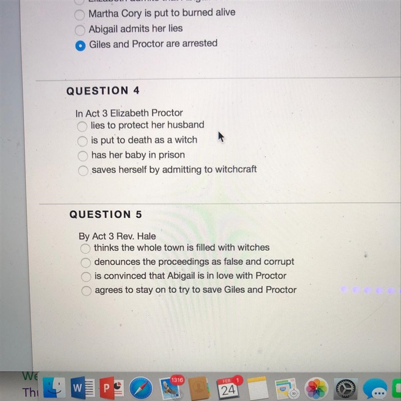 PLS HELP W QUESTIONS 4 and 5 for the crucible-example-1