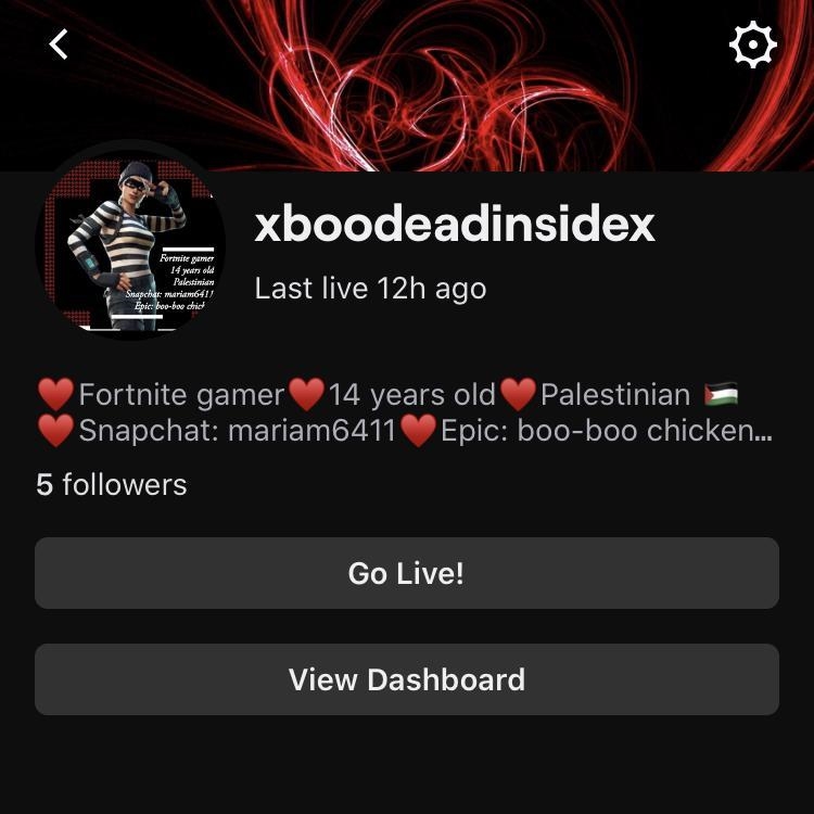 Idk but everyone that sees this go follow xboodeadinsidex on twitch ♥️♥️♥️-example-1