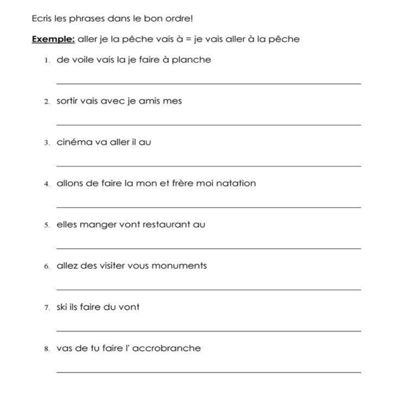 Le futur proche worksheet-example-1