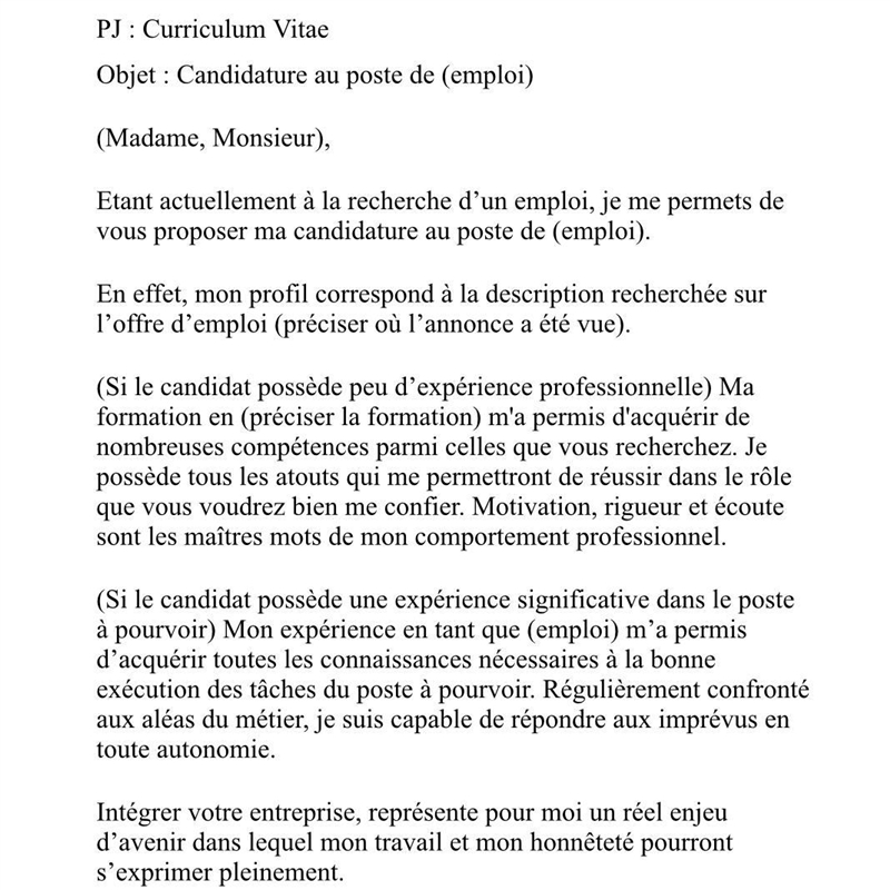 Écris une lettre de motivation pour un stage. Veuillez aider.-example-1