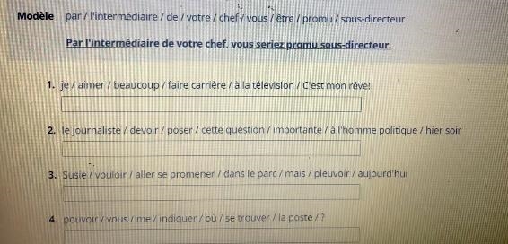 French work please help! See picture attached-example-1