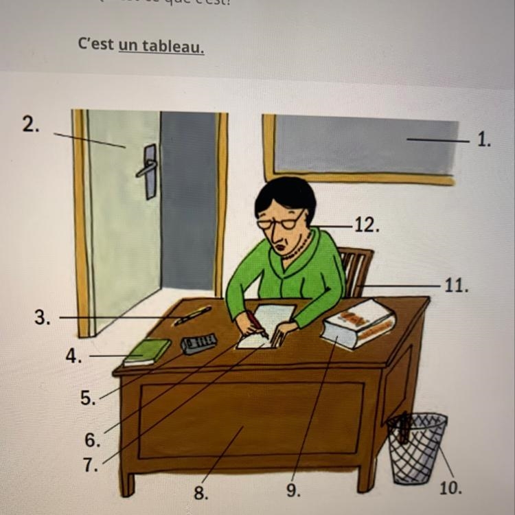 Does anyone know what #12 in french is? i dont know if its a woman or man-example-1