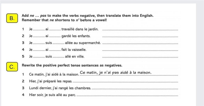 Please help me with my French homework. Thx!​-example-1