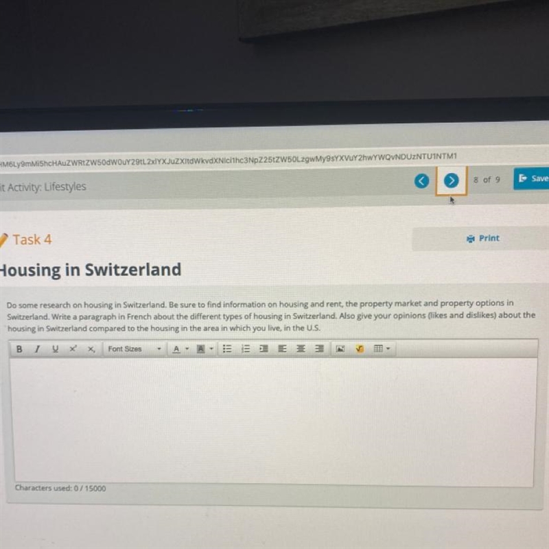 HELP ME PLEASE Do some research on housing in Switzerland. Be sure to find information-example-1