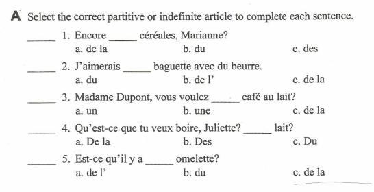 I need help with my french please <3 images attached-example-1