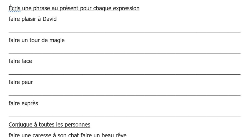 PLEASE HELP IT IS VERB FAIRE FRENCHH!!!-example-1