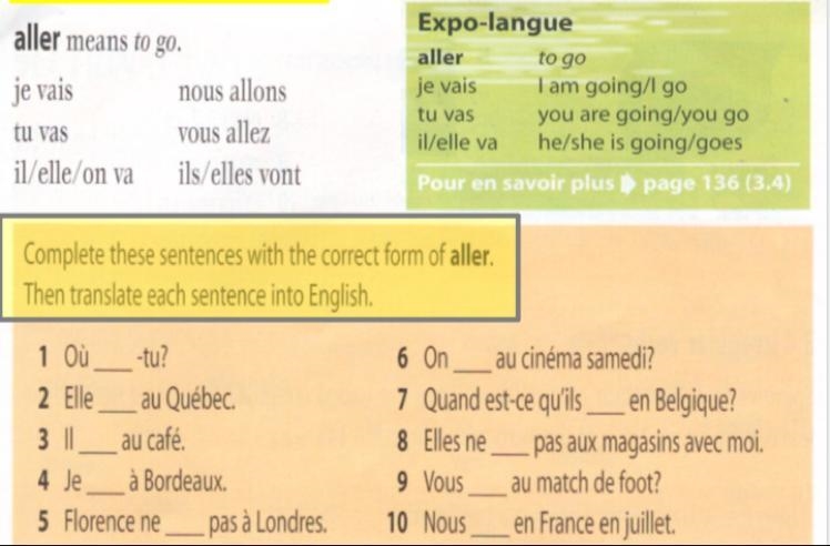 Help pls on these French questions-example-1