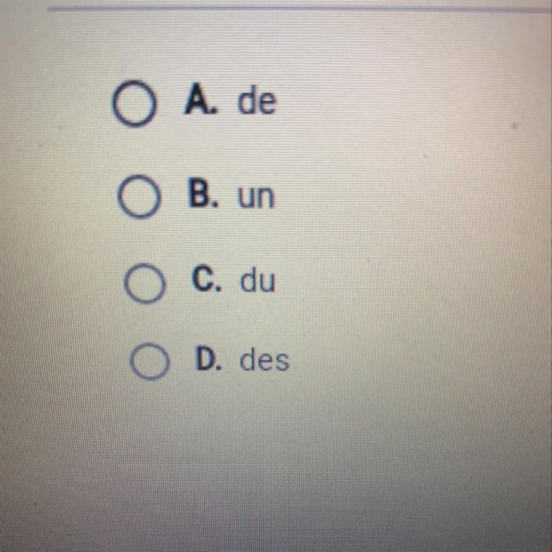 - EST-ce qu’il y a encore du lait dans le frigo? - Non, il n’y a plus ____ lait.-example-1