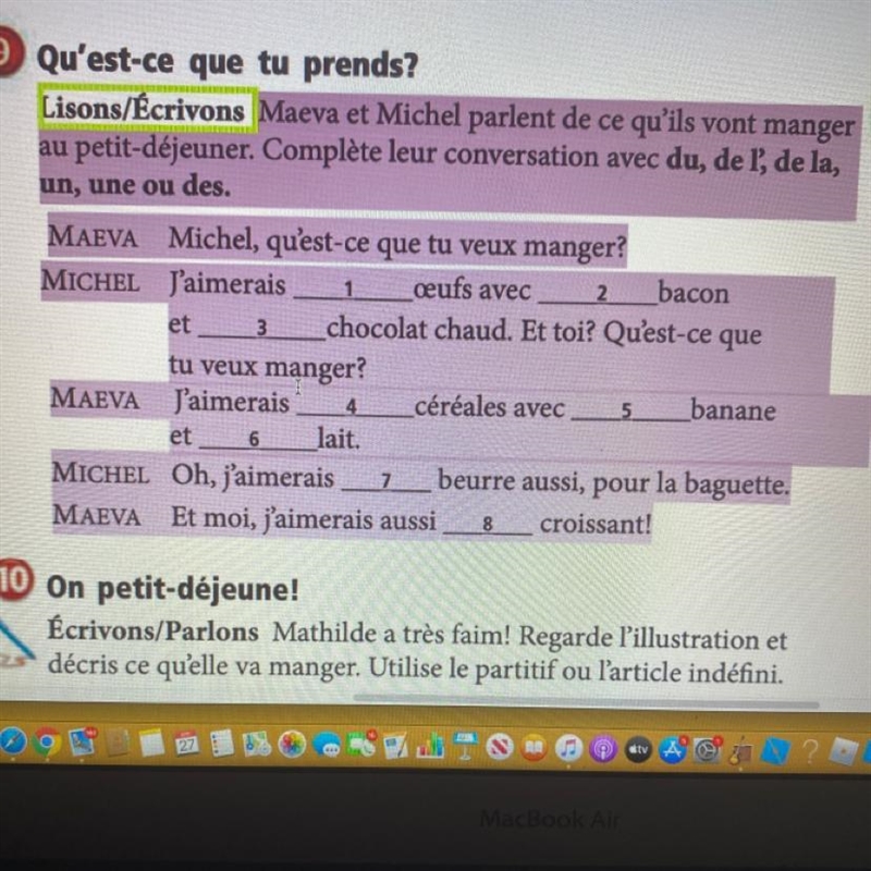 I need help with number 9 please I really need help it’s due by tomorrow!!-example-1