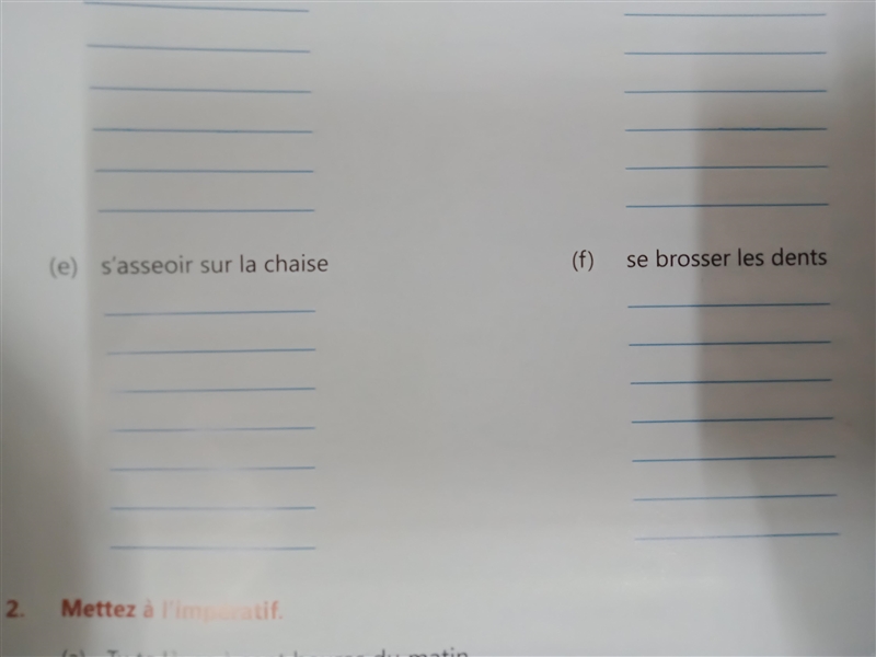 Conjuguez Les verbes au passe compose. I need this by tomorrow if possible. Thanks-example-2