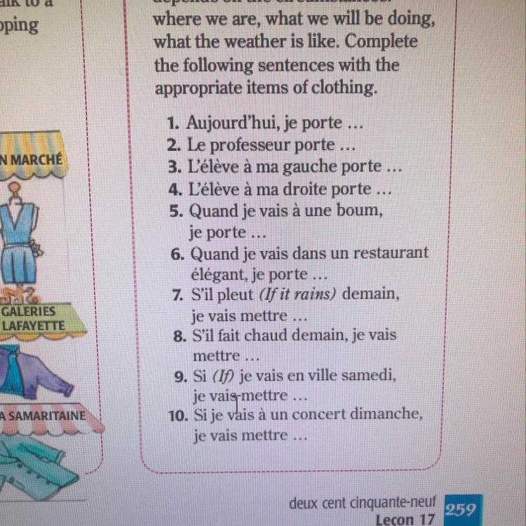 Help, I just moved to this town and they just put me in this French class, I used-example-1