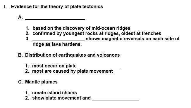 Which term best matches information at “B1”? Question 19 options: A spreading B plumes-example-1