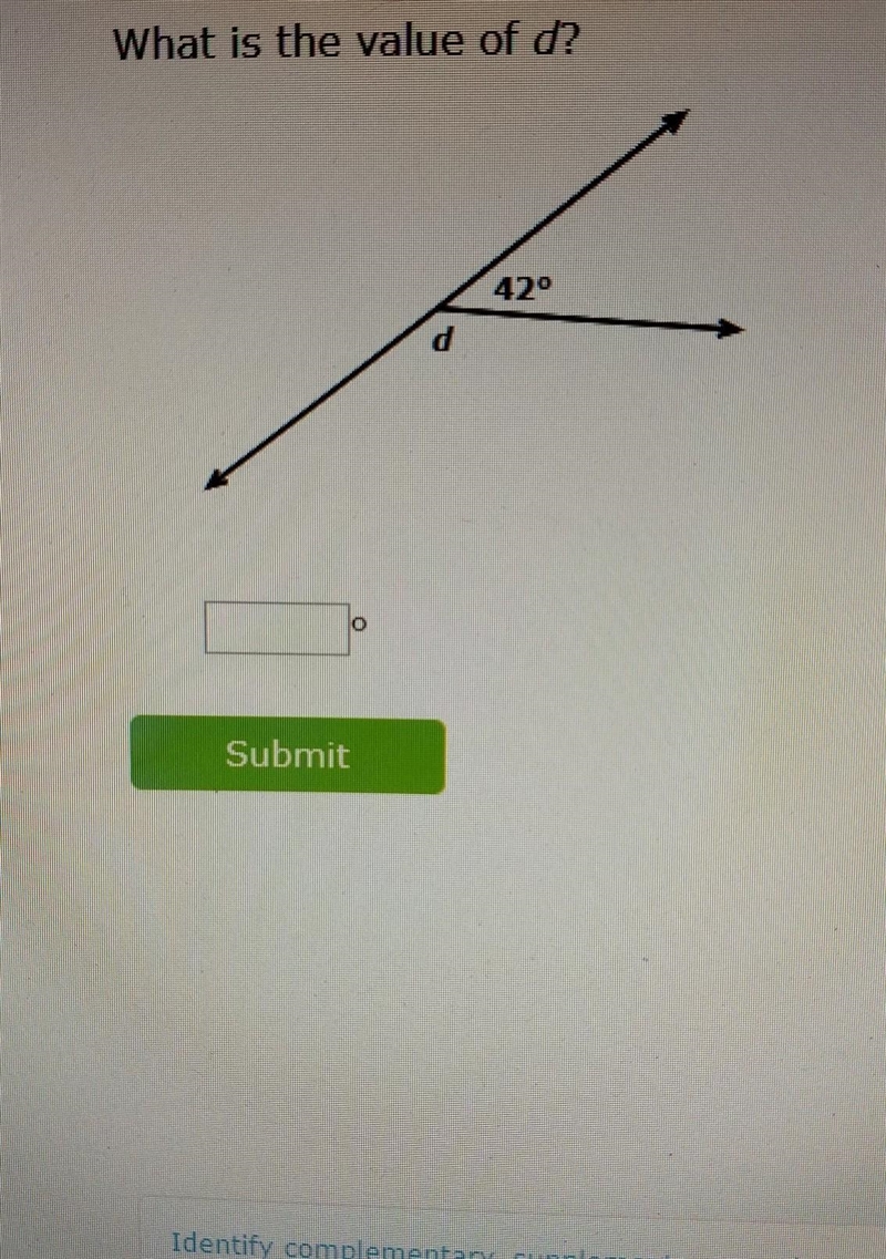 What is the value of d? I'm having a hard time with this one.​-example-1