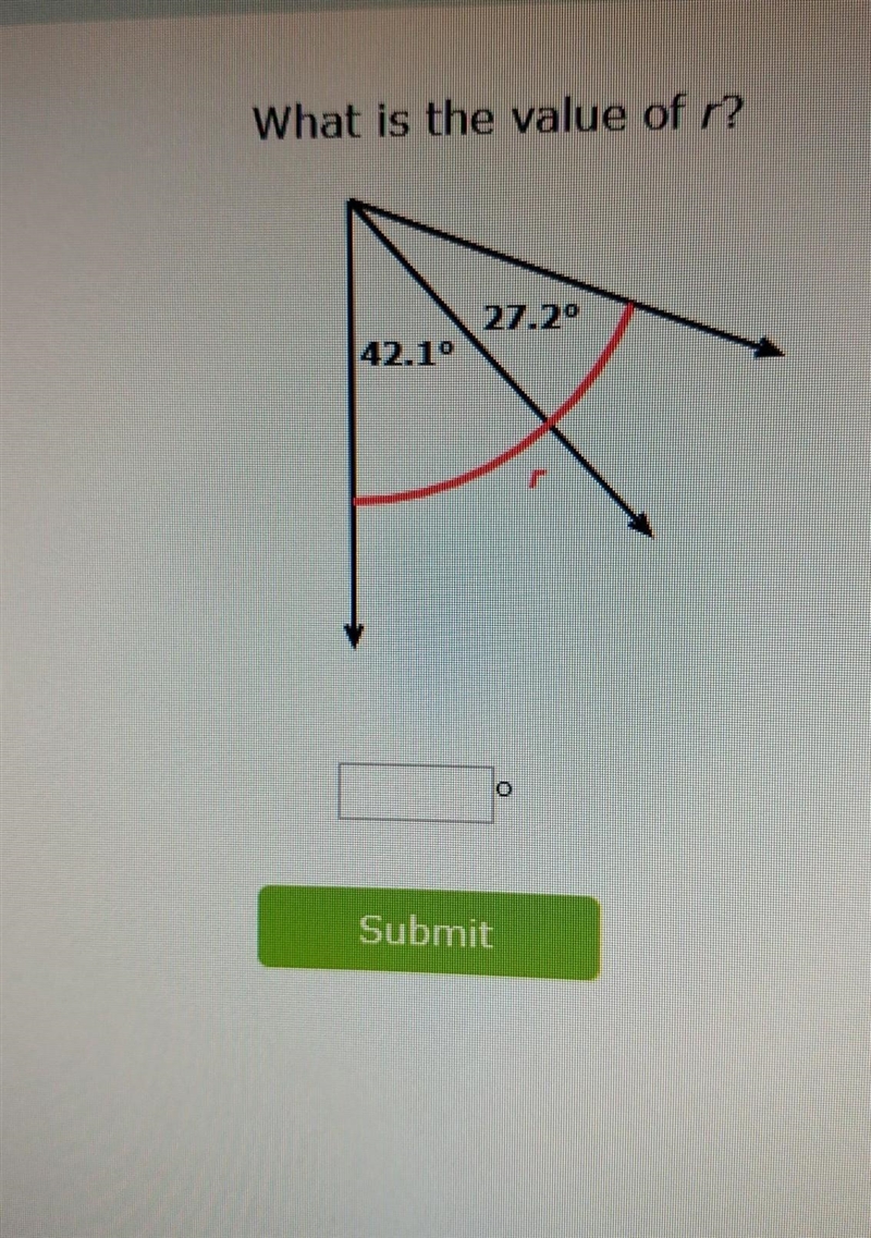 What is the value of r?​-example-1