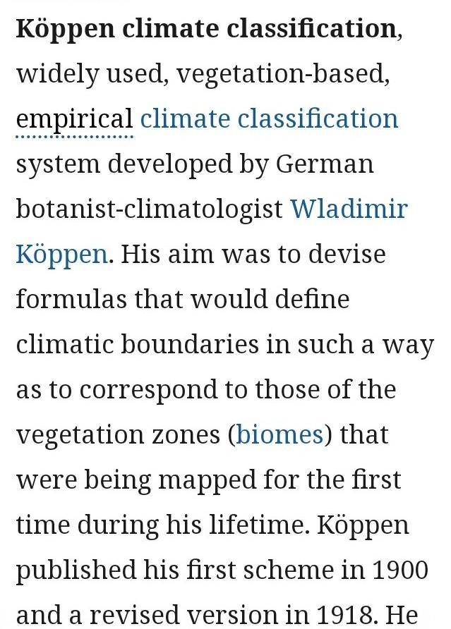 Explanation on Hoppens classification of climate​-example-1