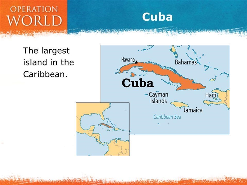 What is the largest island in the caribbean-example-1