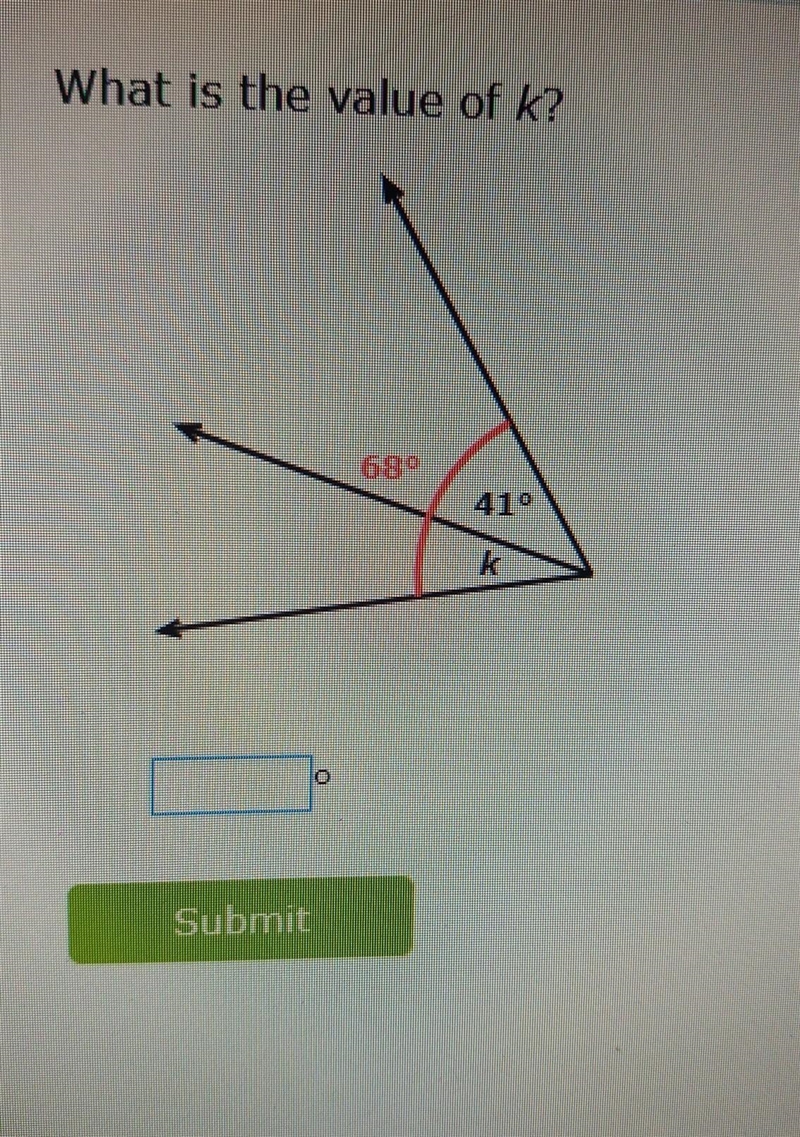 What is the value of k?​-example-1