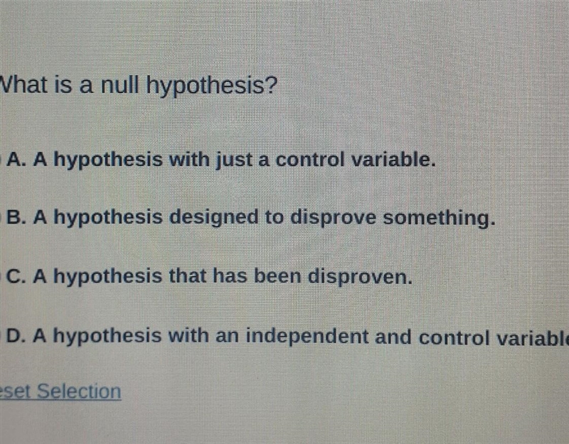 What is a null hypothesis?​-example-1