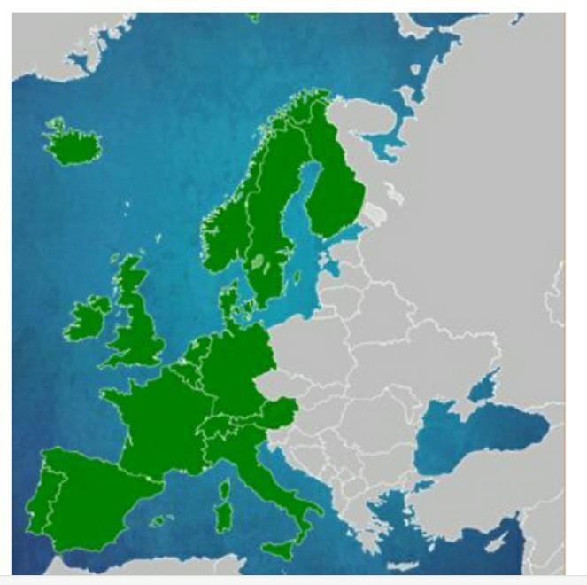 The region highlighted on the map above is __________. A. Eastern Europe B. Eastern-example-1