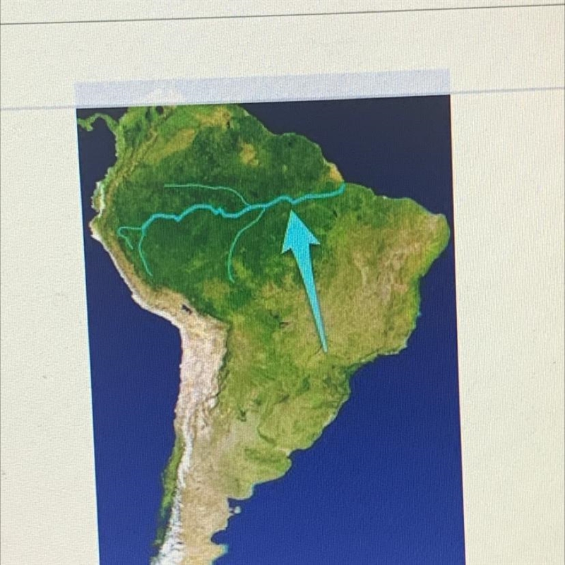 The arrow on this map is pointing to what river-example-1