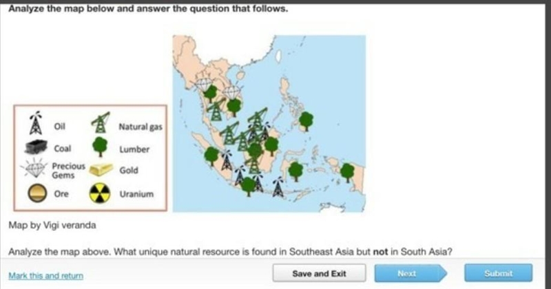 Analyze the map below and answer the question that follows. Analyze the map above-example-1