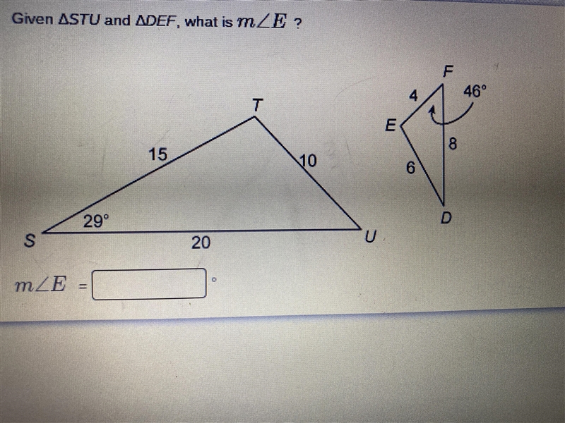 Given STU and DEF what is the m-example-1