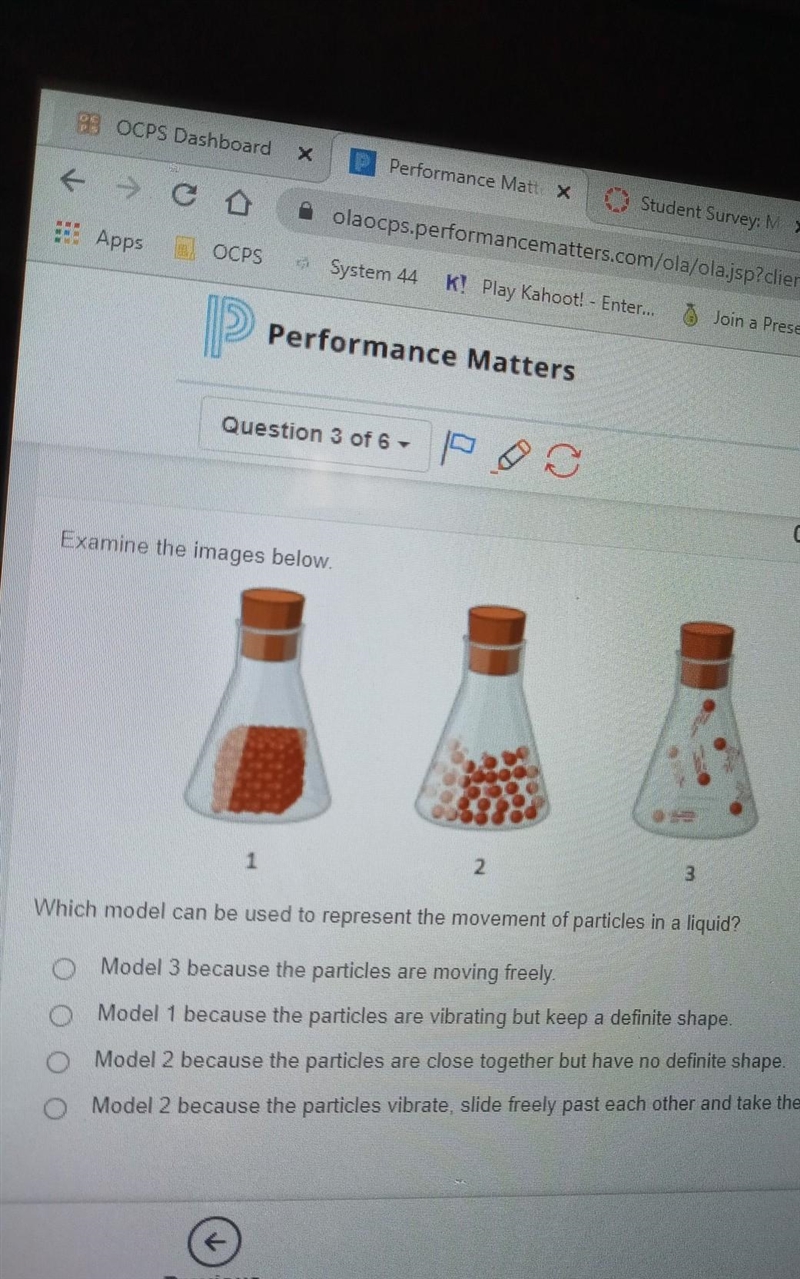 Examine the images below. 1 2. 3 Which model can be used to represent the movement-example-1