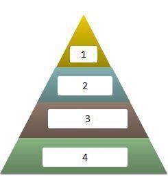 The level of elevation zone pyramid below that is labeled with the number one should-example-1